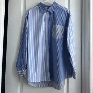 Gap striped shirt - size L